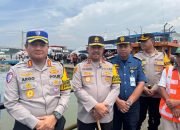 Kapolda Sultra Bersama KSOP Kendari Tinjau Pos Pengamanan dan Arus Mudik di Kendari
